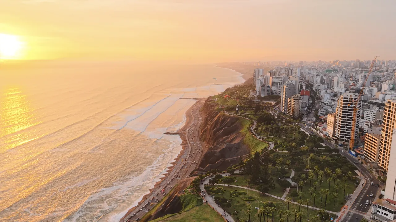 Atardecer circuito de playas, Miraflores